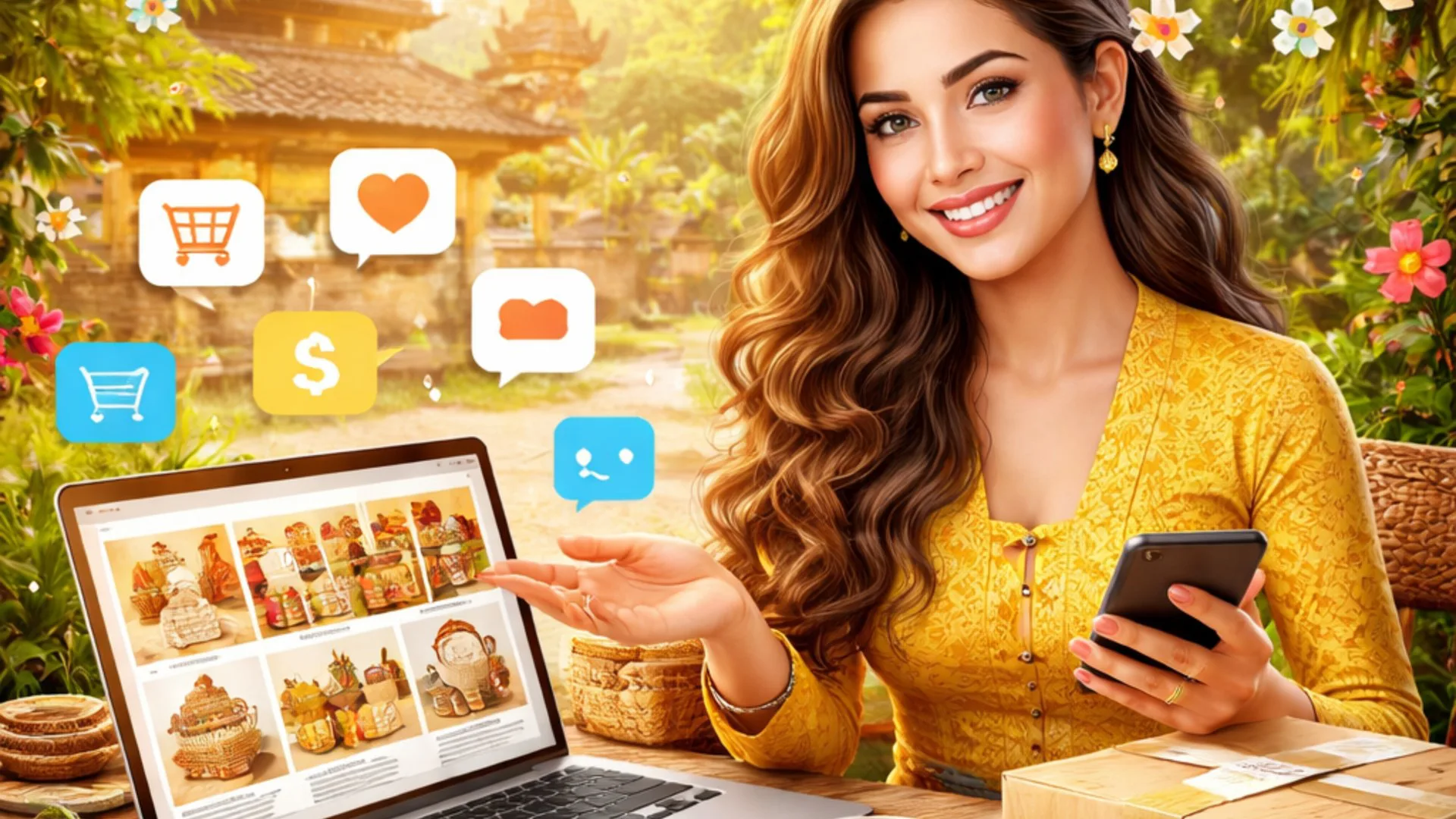 Belanja Lokal Bali Lebih Mudah Meriah